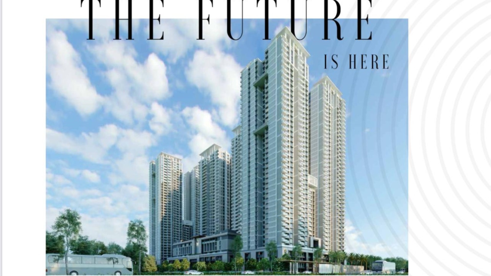 3BHK Prestige Clairemont