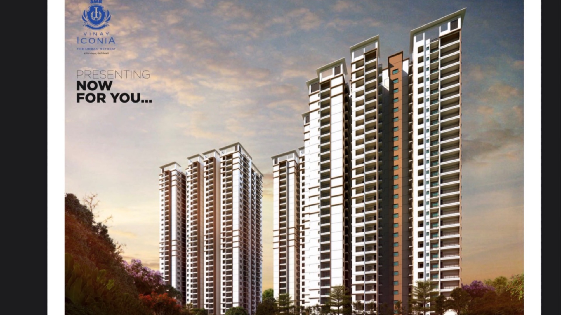 2BHK SMR Vinay Iconia Logan