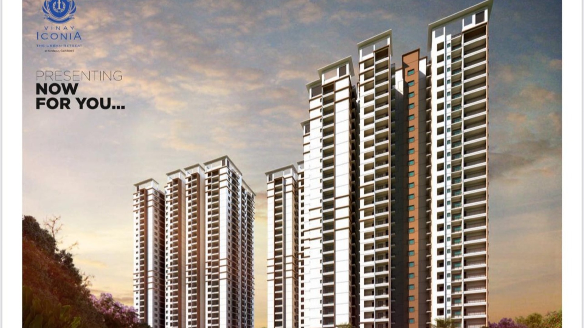 3BHK SMR Vinay Iconia Logan