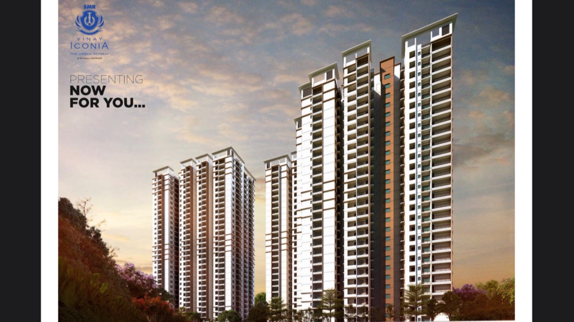 3BHK SMR Vinay Iconia Logan